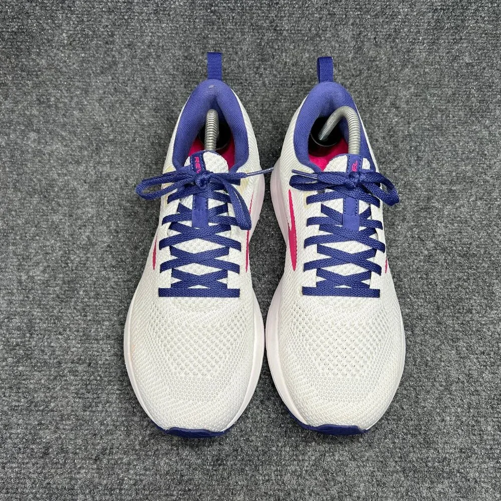 Brooks Revel 5 Running Shoes Women's‎ Size 11 White Athletic Training Sneakers